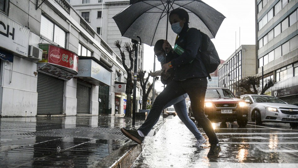 Lluvias Se esperan lluvias en Santiago.