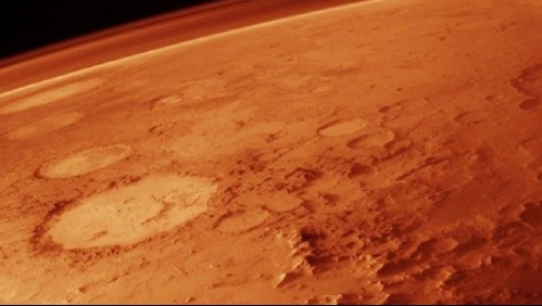Detectan cambios en el 'cráter de la felicidad' del planeta Marte