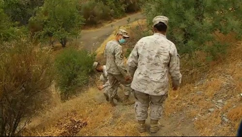 'No suban': nieva en el Cajón del Maipo y realizan desalojo por sistema frontal