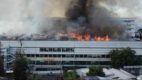 Incendio en Hospital San Borja Arriarán: Las fotos que ha dejado la emergencia