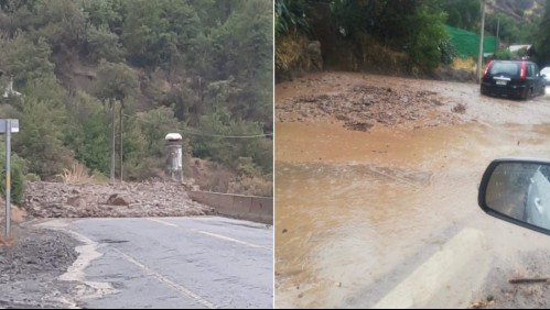 Decretan Alerta Roja para la comuna de San José de Maipo por aluviones
