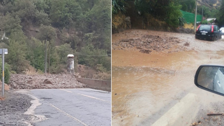 Alerta Roja San José de Maipo Decretan Alerta Roja para la comuna de San José de Maipo por aluviones