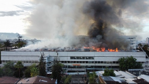 Los videos que ha dejado el incendio en el Hospital San Borja Arriarán