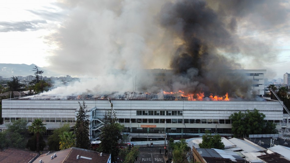 Incendio Hospital San Borja Arriarán Incendio Hospital San Borja Arriarán