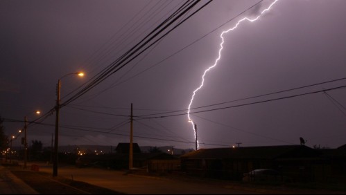 Videos muestran el desarrollo de tormentas eléctricas en distintas zonas del país