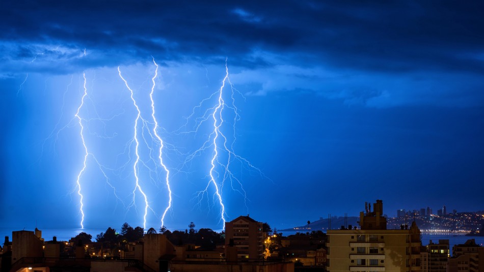 Alerta por tormentas eléctricas Se esperan tormentas eléctricas y caída de granizos en las regiones del Maule y Ñuble
