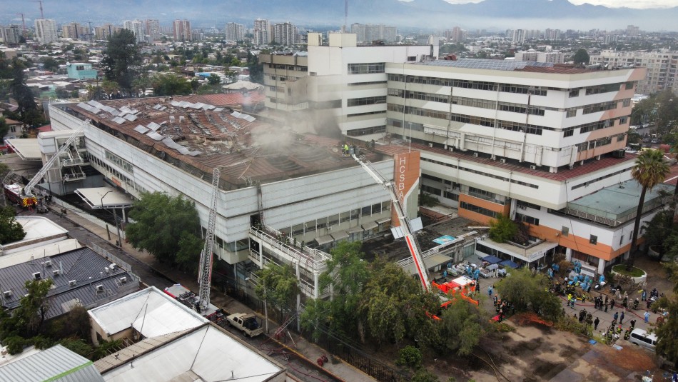 Incendio en Hospital San Borja: Autoridades dicen que hay que 