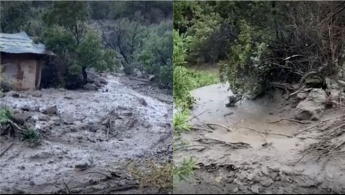 Onemi declara Alerta Amarilla para Lo Barnechea por aluvión en Camino a Farellones
