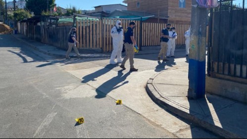 Mujer se encuentra grave tras ser baleada en la ciudad de Viña del Mar