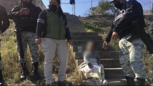 Cancillería analiza repatriar a niña chilena abandonada en la frontera de México con EE.UU.