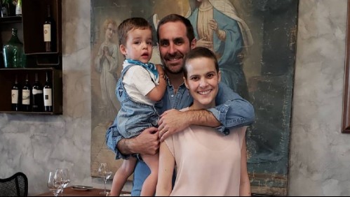 '¿El de la foto soy yo?': Esposo de Javiera Suárez muestra gran parecido con su hijo