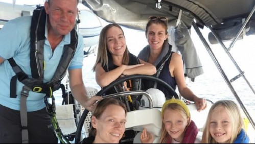 Una familia pasa la pandemia viajando en su barco: hace seis meses zarparon