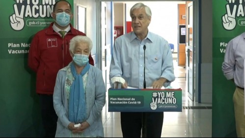 Piñera tras inicio de vacunación masiva contra coronavirus: 'Representa un tremendo desafío'
