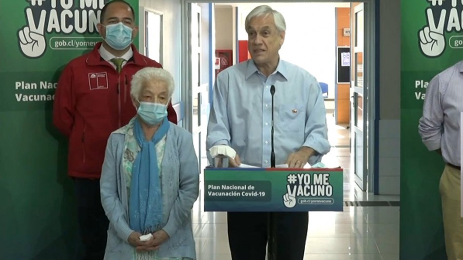 Sebastián Piñera Piñera tras inicio de vacunación masiva contra coronavirus: