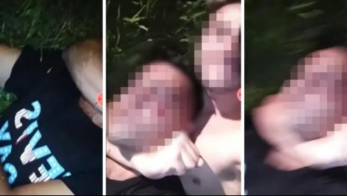 Asfixia a supuesto ladrón frente a dos policías y subió el video a su estado de WhatsApp