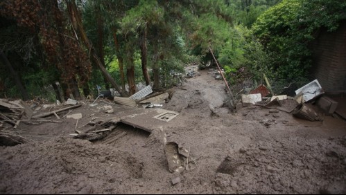 Sistema frontal: Más de 700 personas siguen damnificadas en Lo Barnechea y San José de Maipo