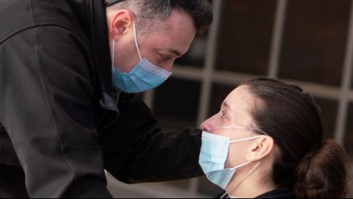 Tuvo a su hija estando en coma por coronavirus, sobrevivió y 75 días después la conoció