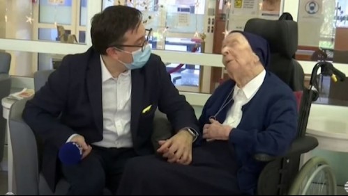 La persona más longeva de Europa: Con 117 años una monja francesa superó el coronavirus