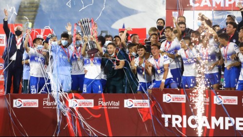 Histórico: Católica es tricampeón del fútbol chileno tras empatar ante Unión La Calera