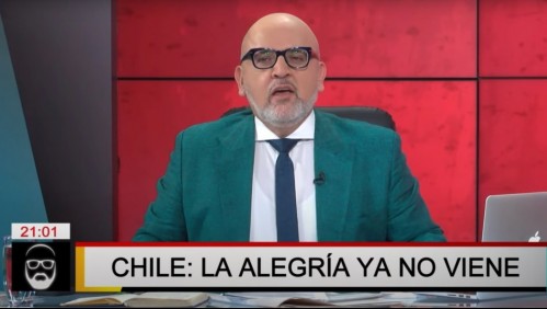 'La alegría ya no viene': Programa peruano defiende su reportaje que promueve vacunarse en Chile