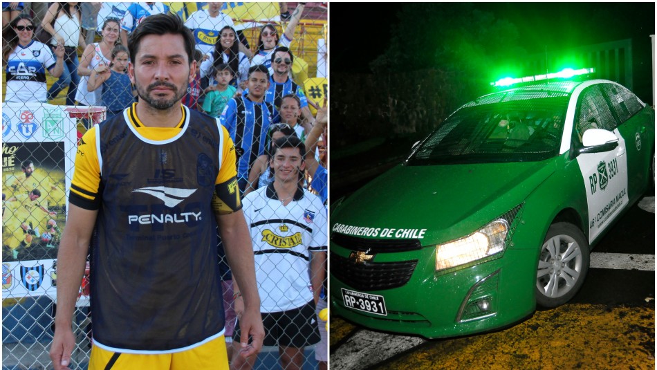Carabineros frustra asalto a casa de exfutbolista Francisco Arrué: Solo hay un detenido Carabineros frustra asalto a casa de exfutbolista Francisco Arrué: Solo hay un detenido