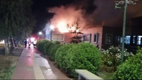 En prisión preventiva quedó el imputado por incendio en la municipalidad de Villarrica