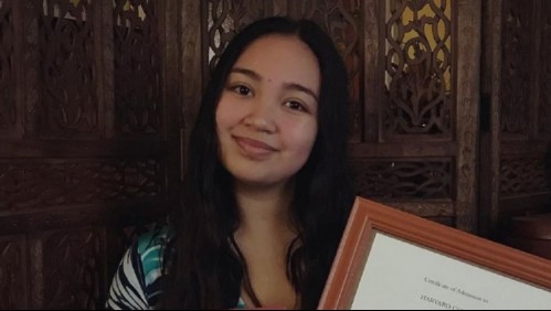 'Fue agotador, pero valió la pena': Joven de Temuco quedó seleccionada para estudiar en Harvard