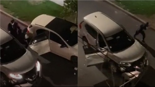 'Pasé arriba de un auto de ellos': joven relata momento en que frustró encerrona en San Miguel