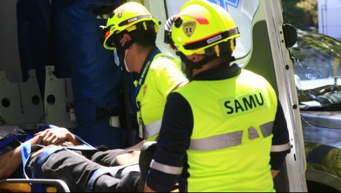Volcamiento de bus con trabajadores en Calama deja un herido de gravedad