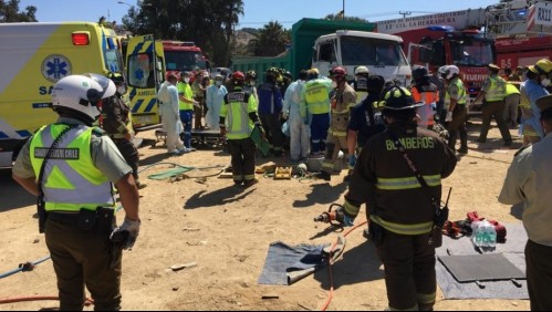 Tres personas muertas deja accidente de tránsito en Ruta 5 Norte en Coquimbo