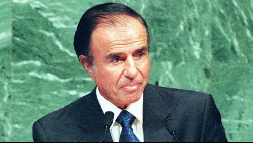 'Persona no grata': municipio argentino no adhiere a duelo por muerte de Menem