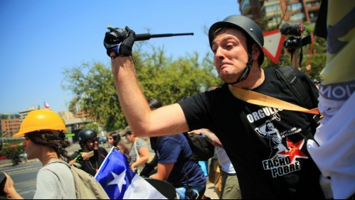 Sebastián Izquierdo será reformalizado por incidentes en marchas del 'Rechazo'