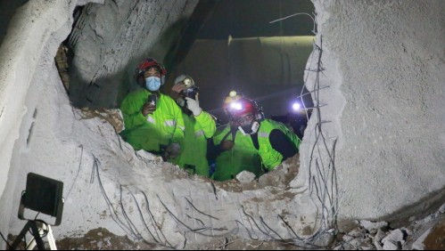 Metro de Santiago presentó extensión de túnel hacia el centro cívico de Quilicura