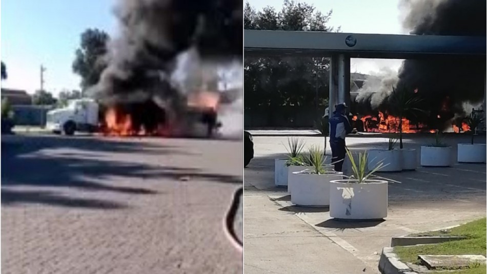 Camión de combustible se incendia en Ruta 68 en las cercanías de Placilla Camión de combustible se incendia en Ruta 68 en las cercanías de Placilla