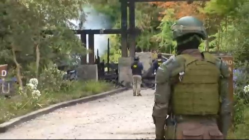 Incidentes en Panguipulli: mujer muere baleada e incendian inmuebles