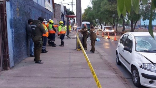 Ciclista muere tras ser impactado por un vehículo: habría ido contra el tránsito