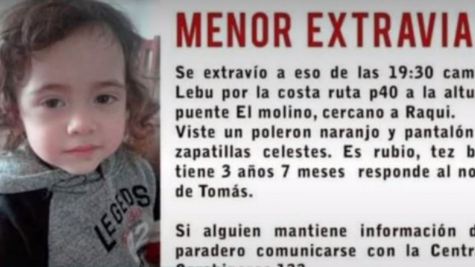 Caso Tomás Bravo: Menor podría estar en pozones del sector y buzos se unen a la búsqueda