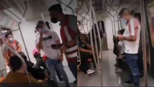 Cierre de servicio del Metro: Molestos pasajeros se niegan a bajar y exigen ser trasladados