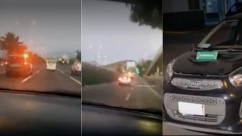 Tras intensa persecución logran detener a tres menores de edad por robo de vehículo en Quilicura