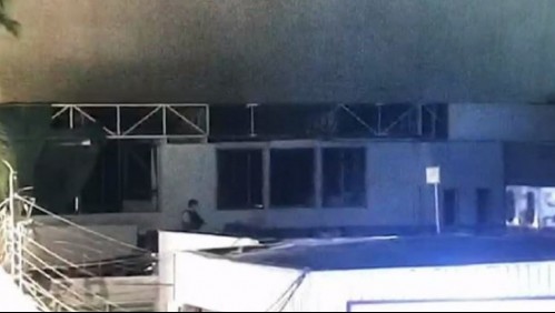 Robo frustrado en banco de Melipilla: Detienen a tres asaltantes en la techumbre