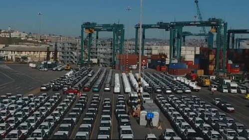 Enero tuvo récord en llegada de autos nuevos al puerto de San Antonio desde 2019