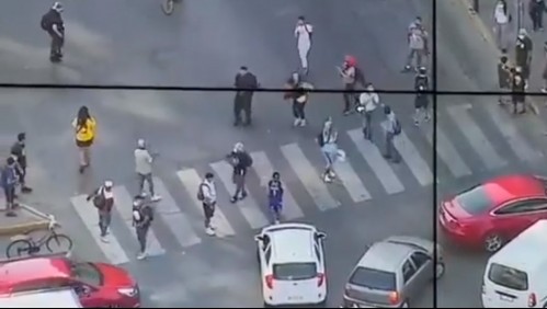 Incidentes en Plaza Italia provocan desvíos de tránsito y cierre de accesos de Metro