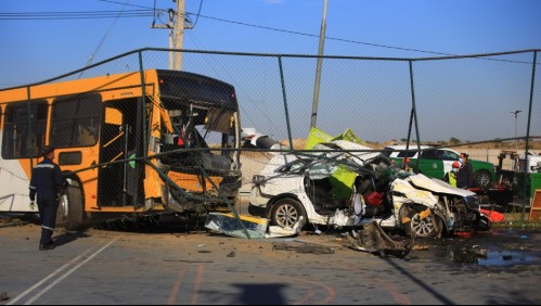 Dos personas murieron en trágico accidente vehicular ocurrido en la comuna de Puente Alto