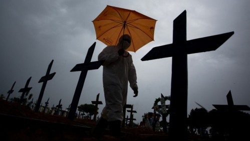 Brasil en su momento más crítico durante la pandemia: Registra récord de 1.910 muertos en un día