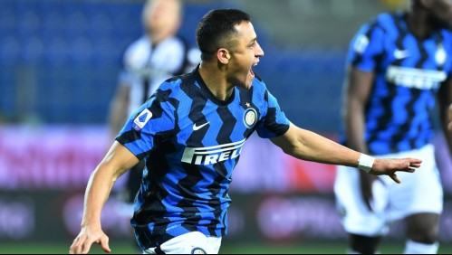 Alexis sigue en racha: Marca doblete en triunfo del Inter que es líder absoluto en Italia