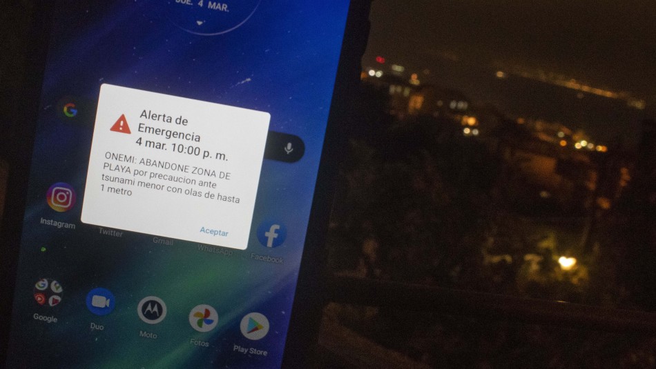Tsunami menor en Chile: Onemi aclara en qué consiste la declaración de Alerta Roja