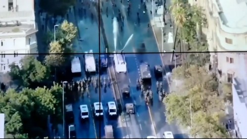 Nuevos incidentes en Plaza Italia provocan desvíos de tránsito y cierre de estaciones de Metro