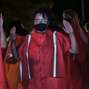 LasTesis se preparan para el 8M: Estrenan performance para denunciar violencia contra la mujer LasTesis se preparan para el 8M: Estrenan performance para denunciar violencia contra la mujer