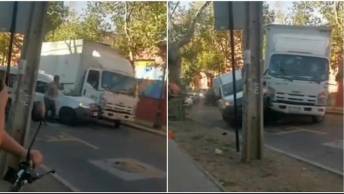 'Su fin era hacerle daño': Vecinos impactados por día de furia de camionero en Providencia