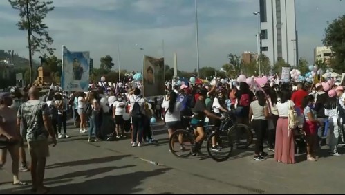 Manifestantes marchan pidiendo justicia para Tamara e Itan